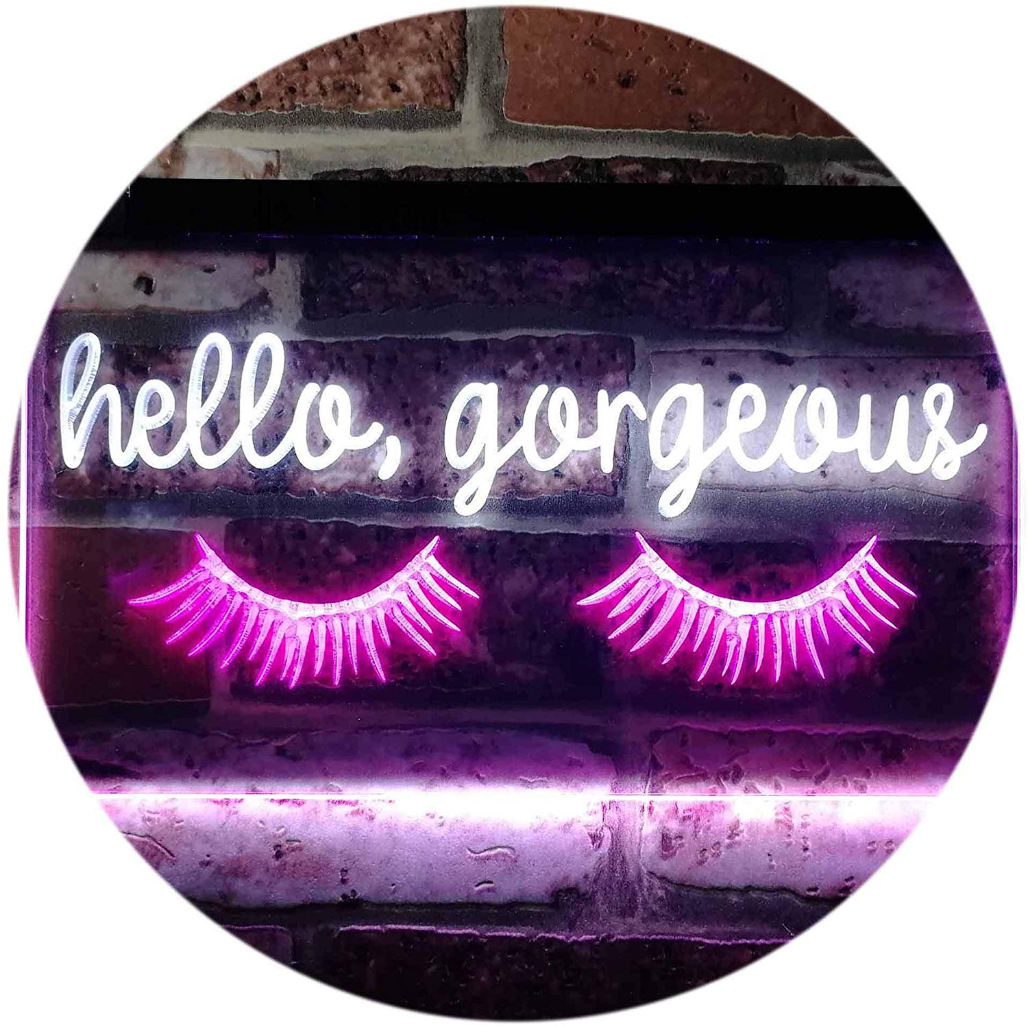  Lash Studio Neon Sign Lashes Room Decor Pink LED Neon