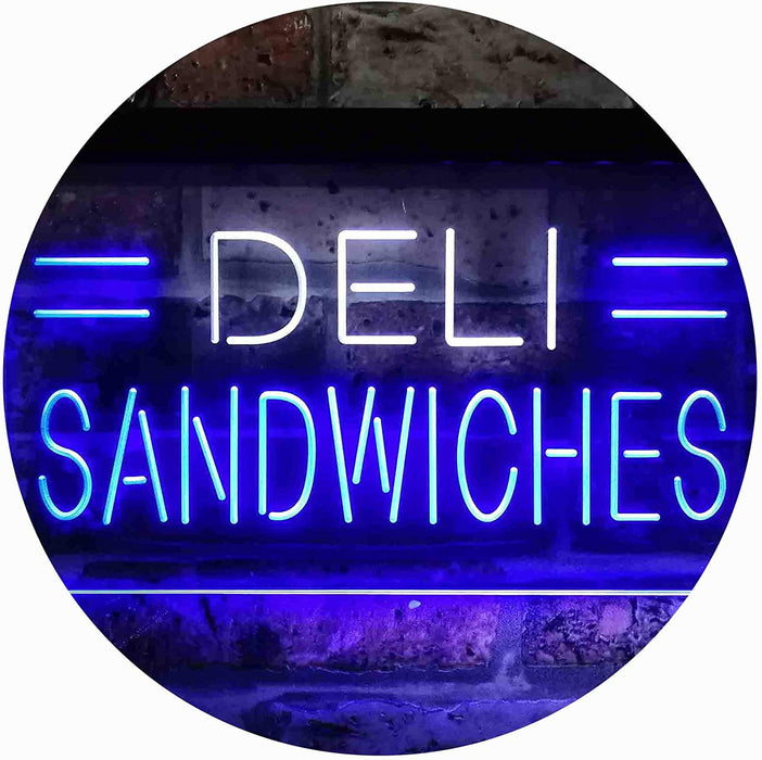 Deli Sandwiches LED Neon Light Sign - Way Up Gifts
