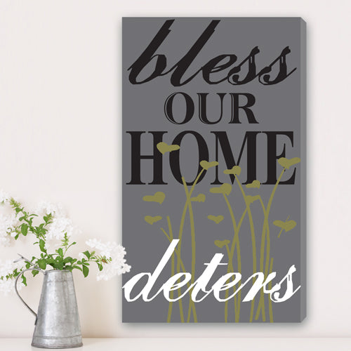 Personalized Sweet Blessings Canvas Print - Way Up Gifts