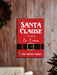 Personalized Santa Is Coming To Town Canvas - Way Up Gifts