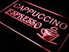 Cafe Cappuccino Espresso LED Neon Light Sign - Way Up Gifts