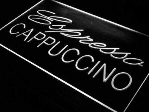 Cafe Espresso Cappuccino LED Neon Light Sign - Way Up Gifts