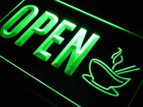 Cafe Noodles Soup Open LED Neon Light Sign - Way Up Gifts