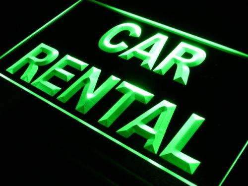 Car Rental LED Neon Light Sign - Way Up Gifts