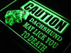 Caution Dachshund Dog LED Neon Light Sign - Way Up Gifts
