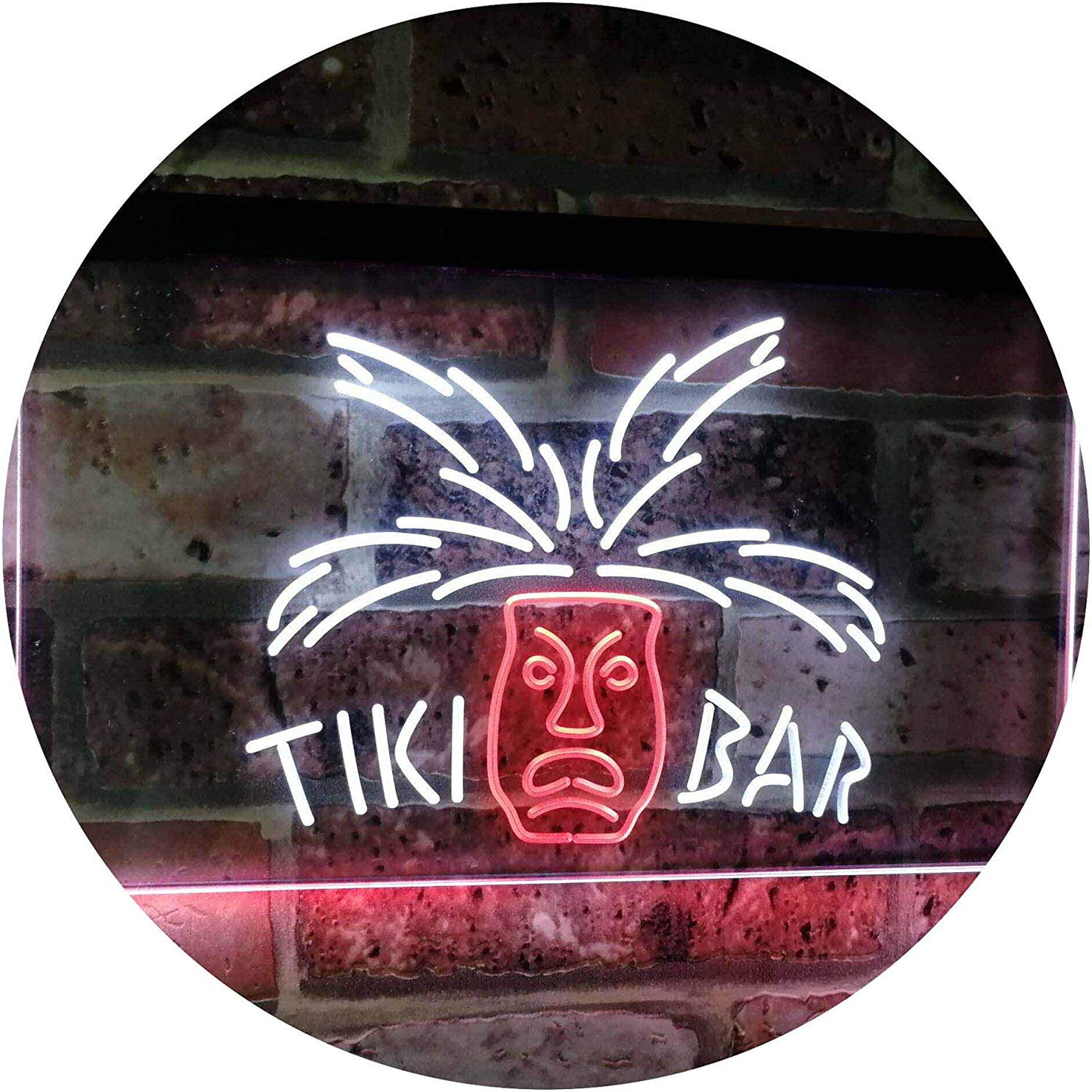 Buy Tiki Bar Mask LED Neon Light Sign — Way Up Gifts