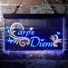 Carpe Diem Seize The Day Bedroom Quote LED Neon Light Sign - Way Up Gifts