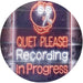 Quiet Please Recording in Progress Studio LED Neon Light Sign - Way Up Gifts