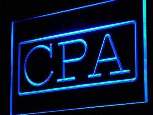 Certified Public Accountant CPA LED Neon Light Sign - Way Up Gifts