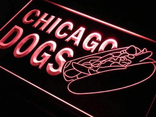Chicago Hot Dogs LED Neon Light Sign - Way Up Gifts