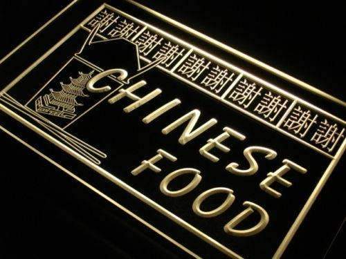 Chinese Food Restaurant LED Neon Light Sign - Way Up Gifts