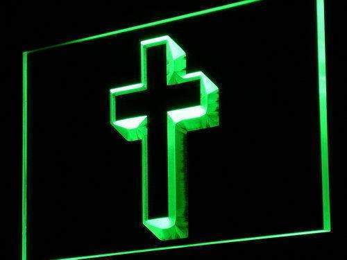 Christian Cross Home Decor LED Neon Light Sign - Way Up Gifts