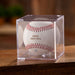 Personalized Classic Rawlings Leather Baseball and Acrylic Case - Way Up Gifts