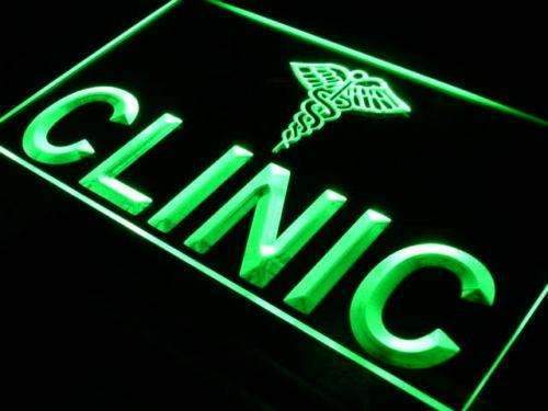Clinic Hospital Display LED Neon Light Sign - Way Up Gifts