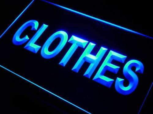 Clothing Shop Clothes LED Neon Light Sign - Way Up Gifts