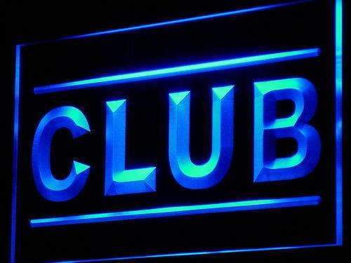 Buy Club LED Neon Light Sign — Way Up Gifts