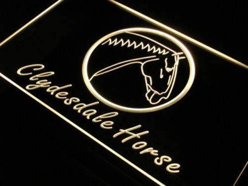 Clydesdale Horse LED Neon Light Sign - Way Up Gifts