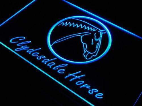 Clydesdale Horse LED Neon Light Sign - Way Up Gifts