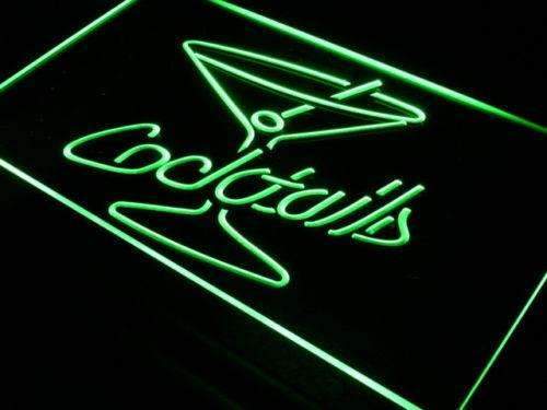 Cocktails LED Neon Light Sign - Way Up Gifts