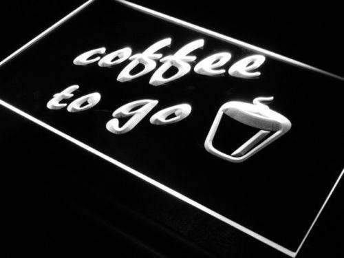 Coffee to Go LED Neon Light Sign - Way Up Gifts