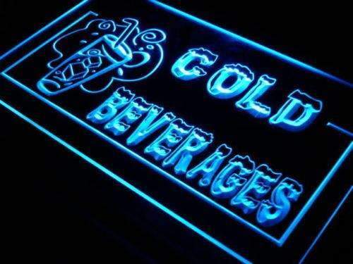 Cold Beverages LED Neon Light Sign - Way Up Gifts
