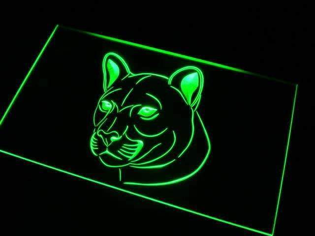 Cougar LED Neon Light Sign - Way Up Gifts