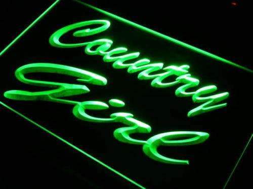 Country Girl LED Neon Light Sign - Way Up Gifts