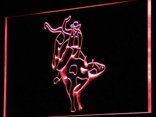 Cowboy Bull Rider LED Neon Light Sign - Way Up Gifts