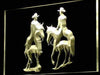 Cowboys Riding Horses LED Neon Light Sign - Way Up Gifts