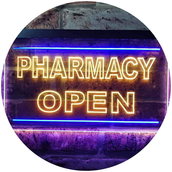 Pharmacy Open Shop LED Neon Light Sign - Way Up Gifts