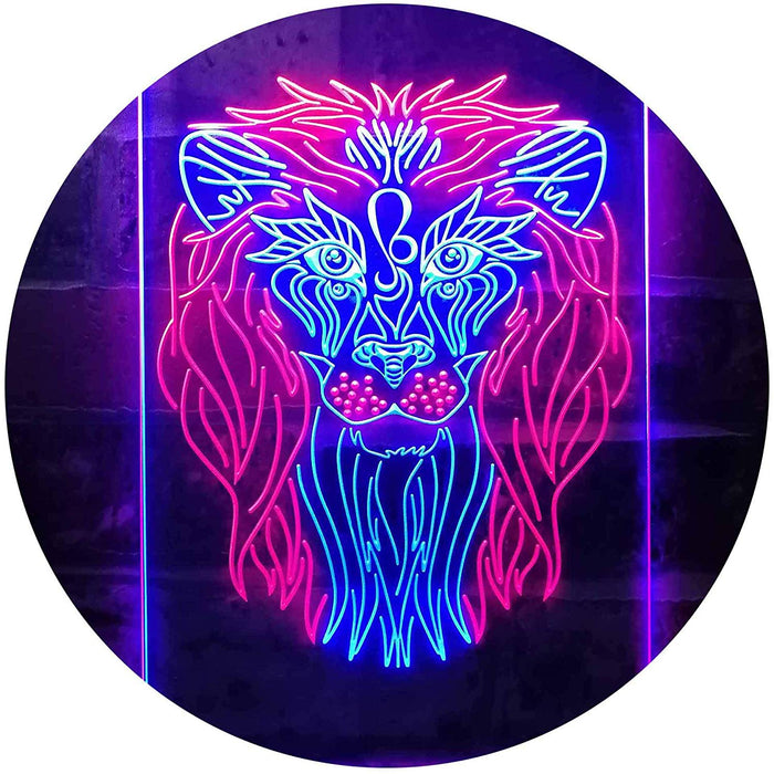 Lion Art Decor LED Neon Light Sign - Way Up Gifts