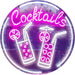 Cocktails LED Neon Light Sign - Way Up Gifts