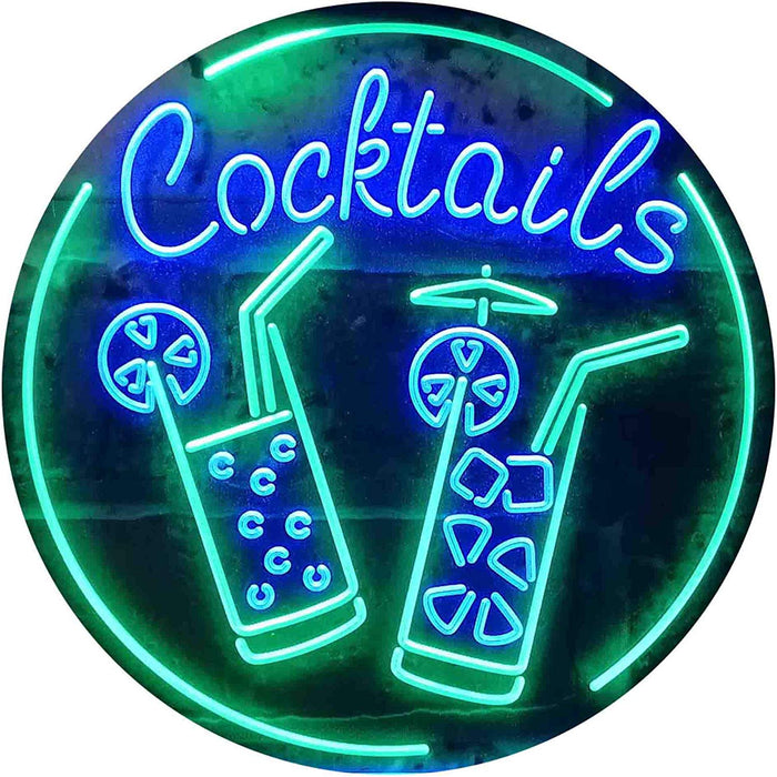 Cocktails LED Neon Light Sign - Way Up Gifts