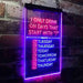 Only Drink on Days Start with T Bar Decor LED Neon Light Sign - Way Up Gifts