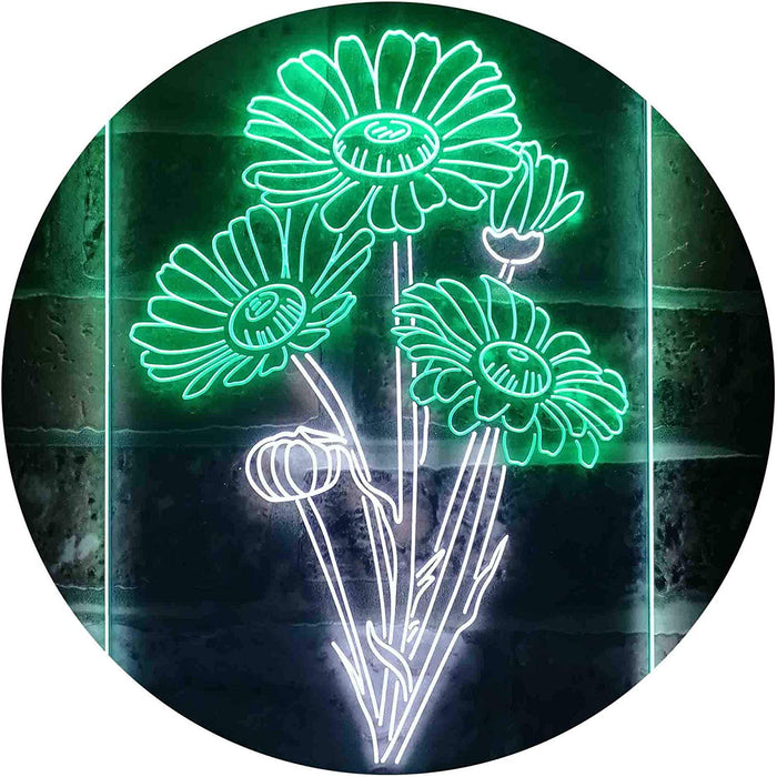 Daisy Flowers LED Neon Light Sign - Way Up Gifts