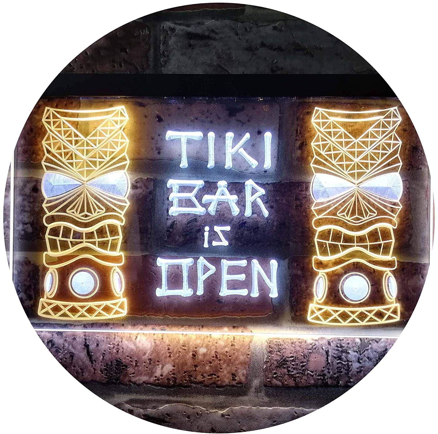 Buy Tiki Bar Open LED Neon Light Sign — Way Up Gifts