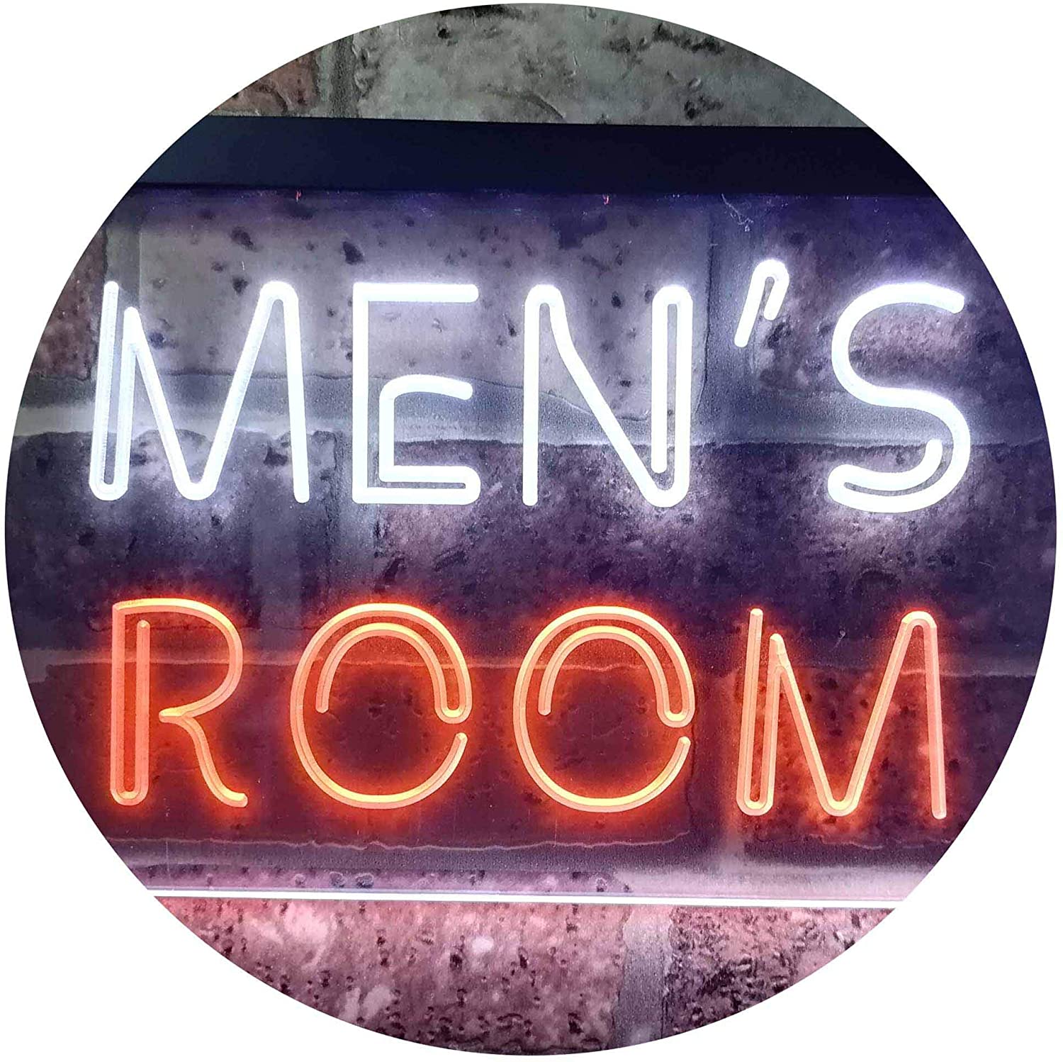 Bathroom Restroom Men's Room LED Neon Light Sign - Way Up Gifts