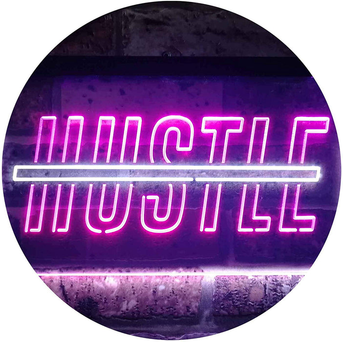 Hustle LED Neon Light Sign - Way Up Gifts