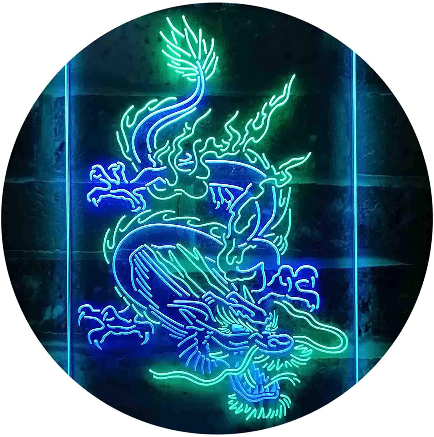 Buy Chinese Dragon Man Cave Tattoo LED Neon Light Sign — Way Up Gifts