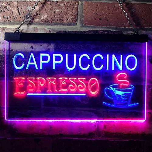 Coffee Cappuccino Espresso LED Neon Light Sign - Way Up Gifts