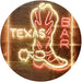 Cowboys Boots Texas Bar LED Neon Light Sign - Way Up Gifts