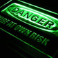 Danger Surf at Own Risk Beach LED Neon Light Sign - Way Up Gifts