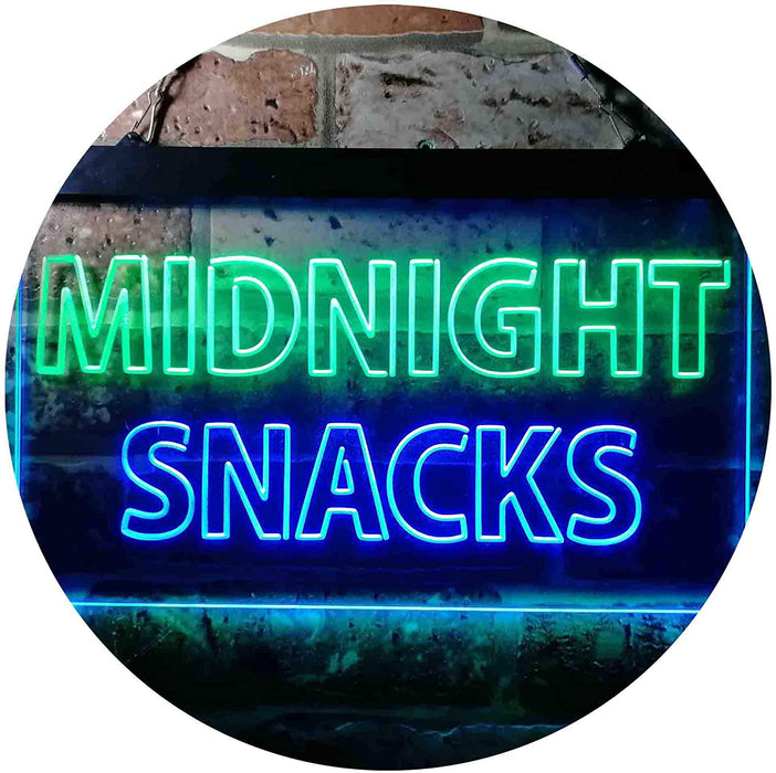 Midnight Snacks LED Neon Light Sign - Way Up Gifts