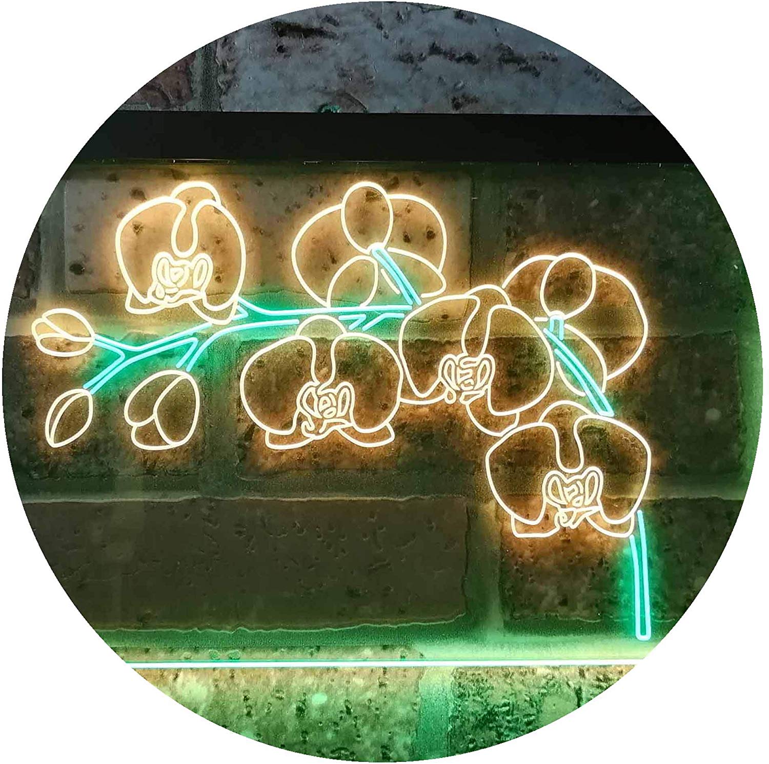 Orchid Flower Neon Sign