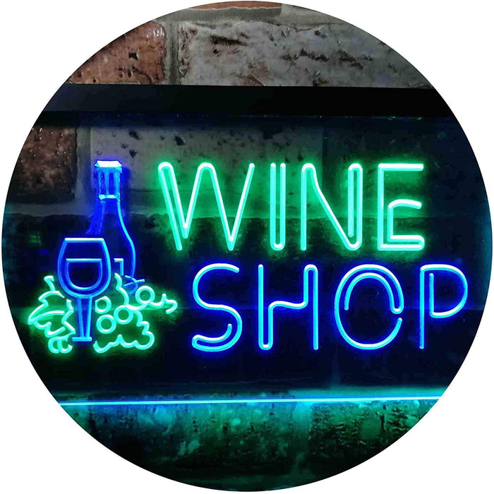 Wine Shop LED Neon Light Sign - Way Up Gifts