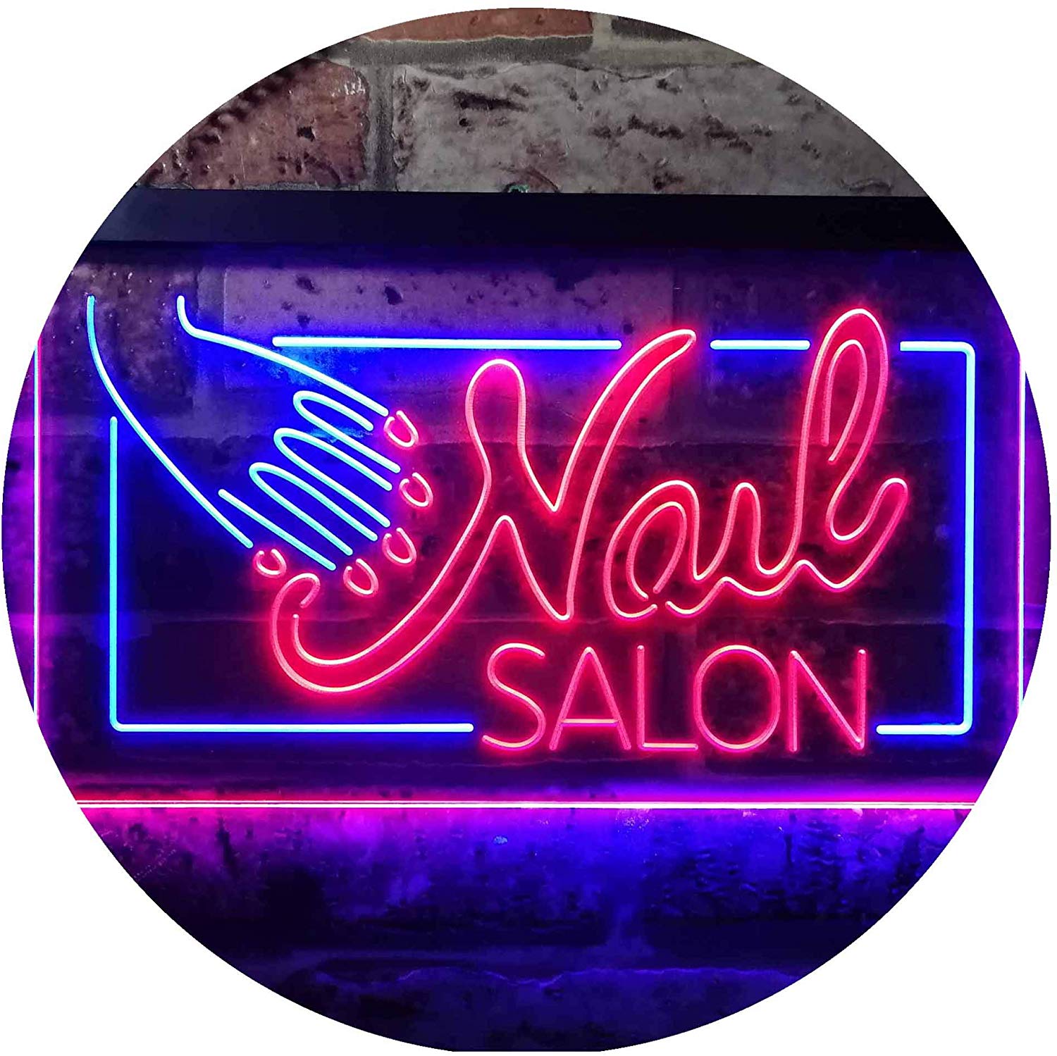  Custom Name Nails Salon Neon Signs for Nail Salon