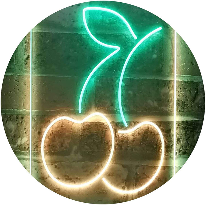Cherries Decor Fruit Store LED Neon Light Sign - Way Up Gifts