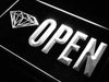 Diamonds Jewelry Shop Open LED Neon Light Sign - Way Up Gifts