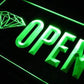 Diamonds Jewelry Shop Open LED Neon Light Sign - Way Up Gifts
