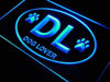 Dog Lover DL LED Neon Light Sign - Way Up Gifts